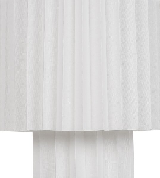 Stolní lampa ALFEIOS Len Bílá