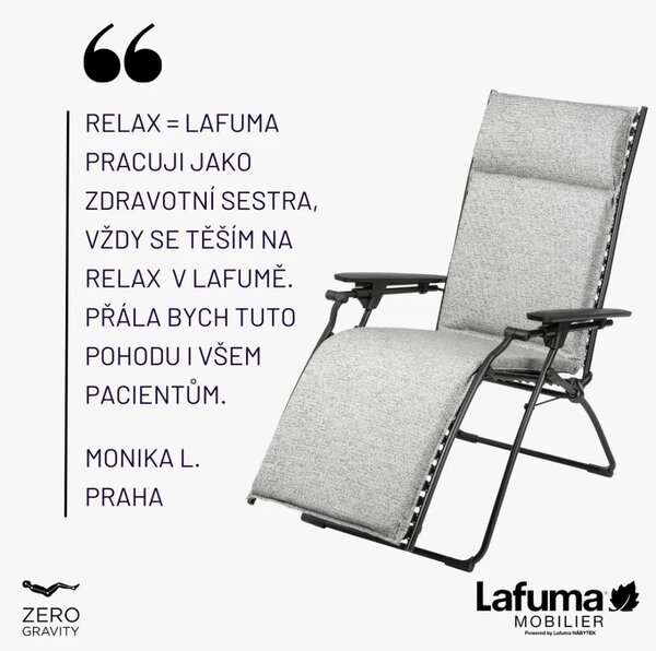 Relaxační křeslo Lafuma BAYANNE Hedona béžová Latté