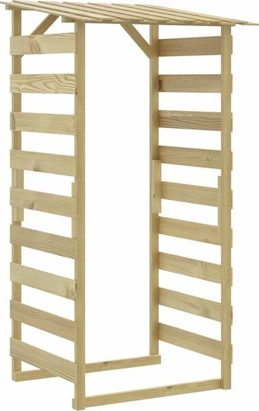 VidaXL Pergola se střechou 100 x 90 x 200 cm impregnované borové dřevo [318380]