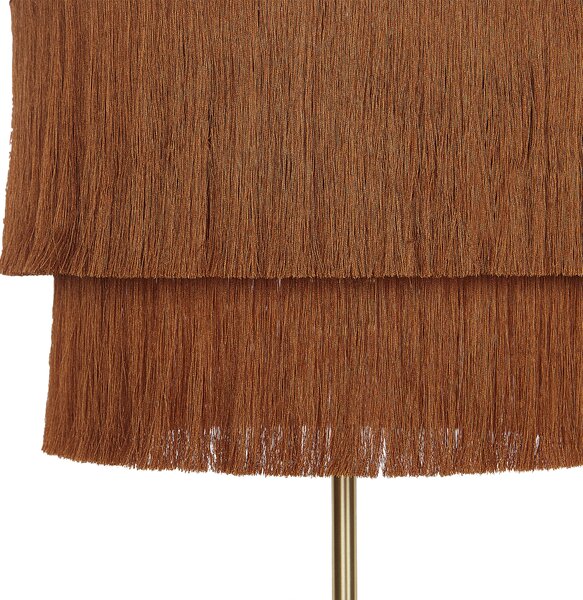 Stojací lampa PERISTERI Kov Hnědá