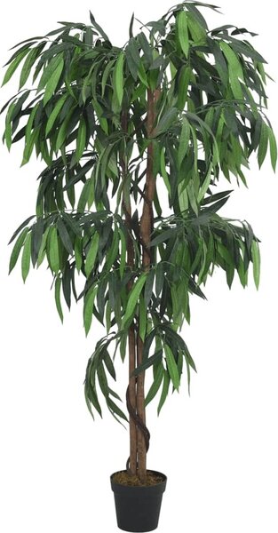 VidaXL Umělý mangovník 900 listů 180 cm zelený [359033]