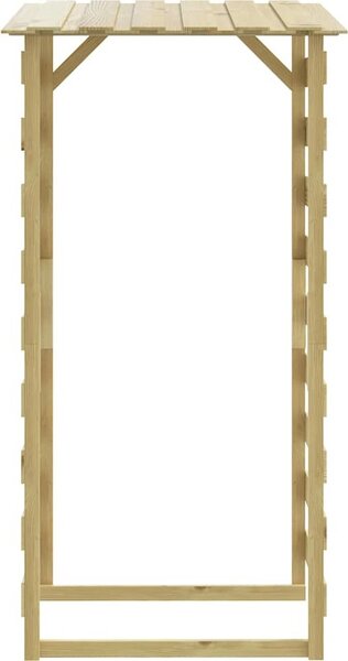 VidaXL Pergola se střechou 100 x 90 x 200 cm impregnované borové dřevo [318380]