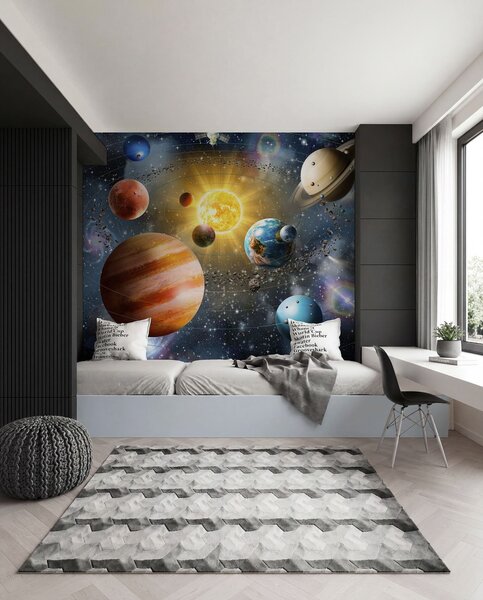 Fototapety Fascinující vesmír, sluneční soustava, Fototapety designové, u97222d1 : uwalls.cz
