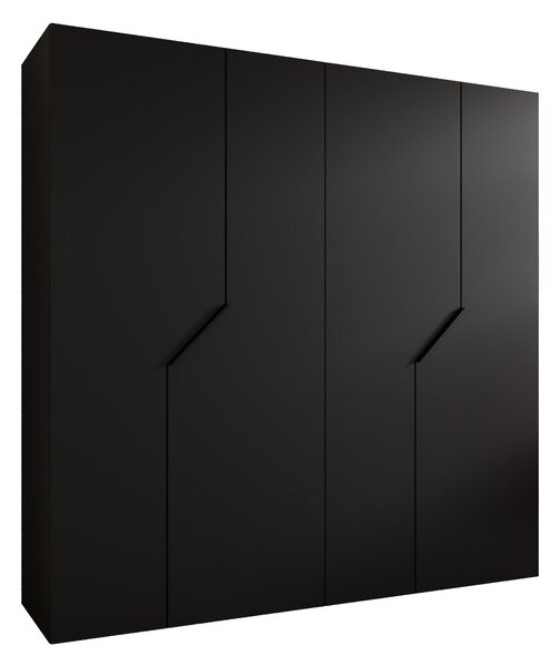 Šatní skříň Alaris 1 200 (černá). Akce -20%