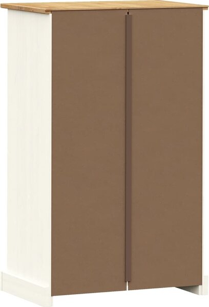 VidaXL Botník VIGO 60 x 35 x 96 cm masivní borové dřevo [353167] Barva: Hnědá
