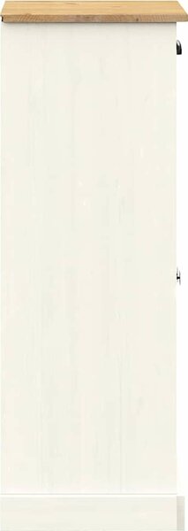 VidaXL Botník VIGO 60 x 35 x 96 cm masivní borové dřevo [353167] Barva: Hnědá