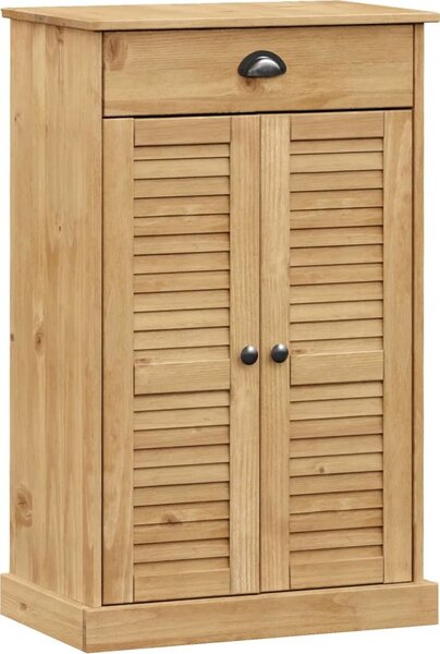 VidaXL Botník VIGO 60 x 35 x 96 cm masivní borové dřevo [353167] Barva: Hnědá