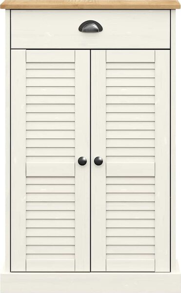 VidaXL Botník VIGO 60 x 35 x 96 cm masivní borové dřevo [353167] Barva: Hnědá