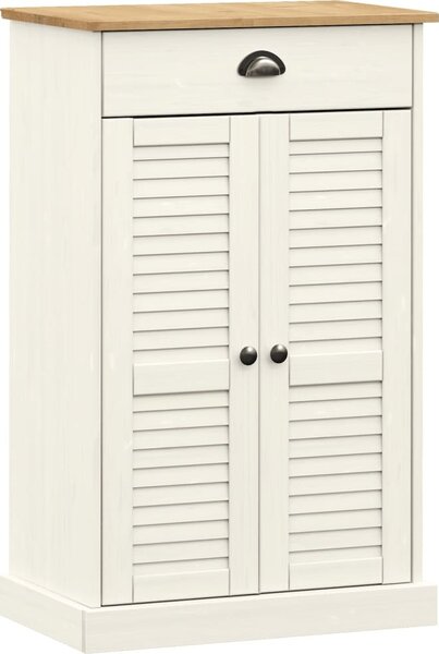 VidaXL Botník VIGO 60 x 35 x 96 cm masivní borové dřevo [353167] Barva: Hnědá
