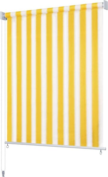 VidaXL Venkovní roletová žaluzie 90 % blokování UV 160 x 230 cm [43430] Barva: Modrá