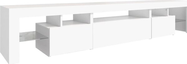 VidaXL TV skříňka s LED osvětlením 215x36,5x40 cm [3152794] Barva: Betonová šedá
