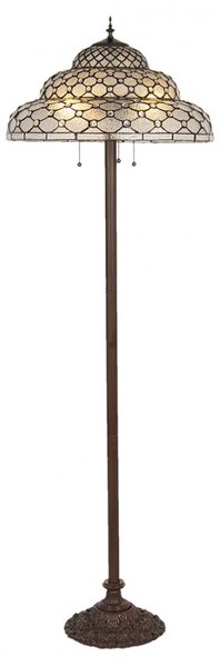 Clayre eff Stojací lampa Tiffany Pérolas