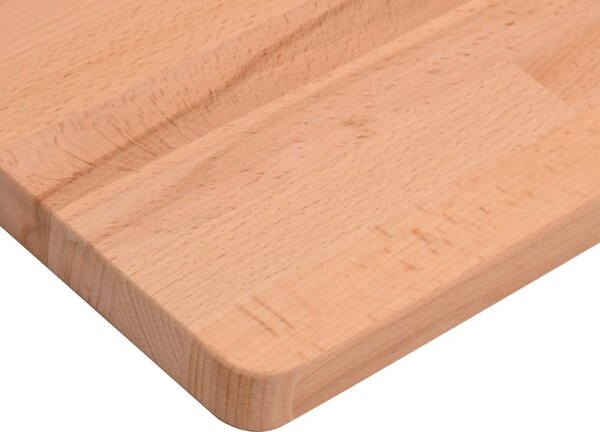 VidaXL Pracovní stůl 220 x 55 x 81,5 cm masivní bukové dřevo a kov [3188908]