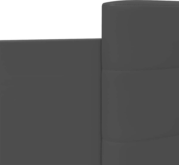 VidaXL Rám postele s čelem a LED osvětlením 100 x 200 cm [3210025] Barva: dub sonoma