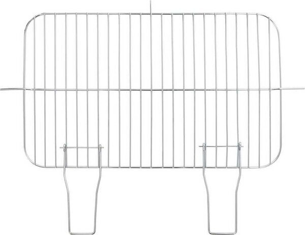 VidaXL Gril na dřevěné uhlí s kolečky [45367] Barva: white shelf