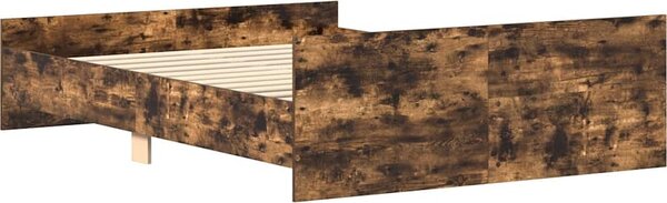 VidaXL Rám postele bez matrace 120x190 cm kompozitní dřevo [3203777] Barva: dub sonoma