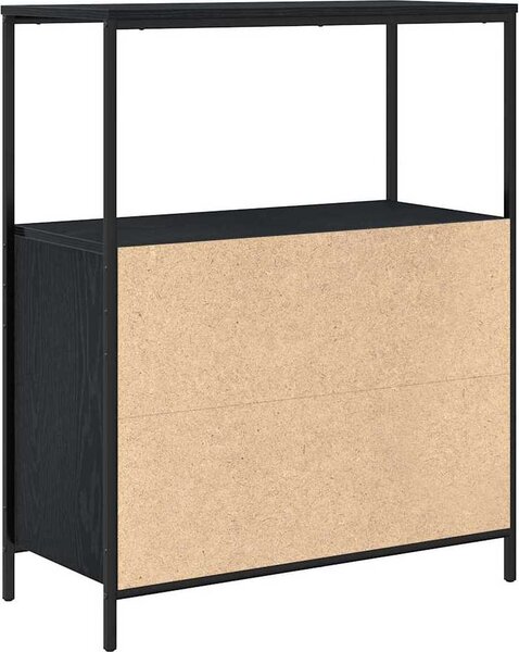 VidaXL Koupelnová skříňka s policemi 76,5x35x95 cm [861918] Barva: Černý dub