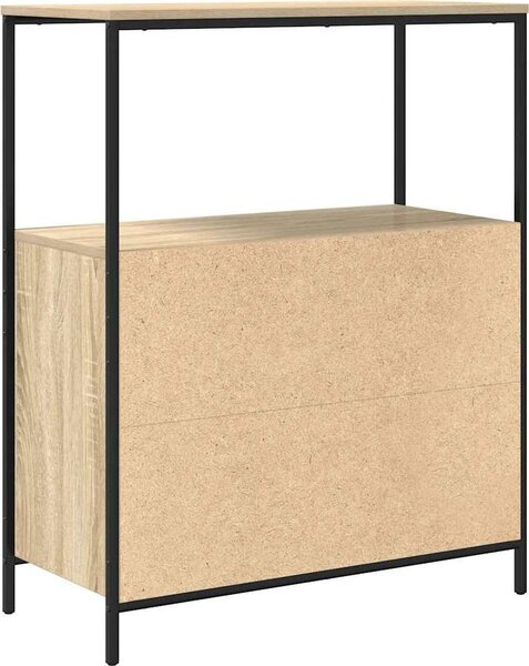 VidaXL Koupelnová skříňka s policemi 76,5x35x95 cm [861918] Barva: Černý dub