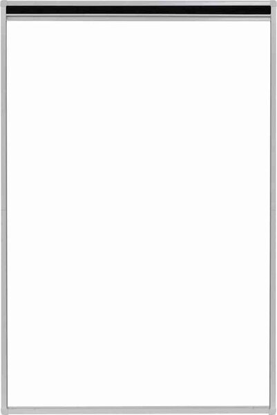VidaXL Plisovaná okenní síť proti hmyzu hliník 80 x 120 cm [148665] Barva: Bílá