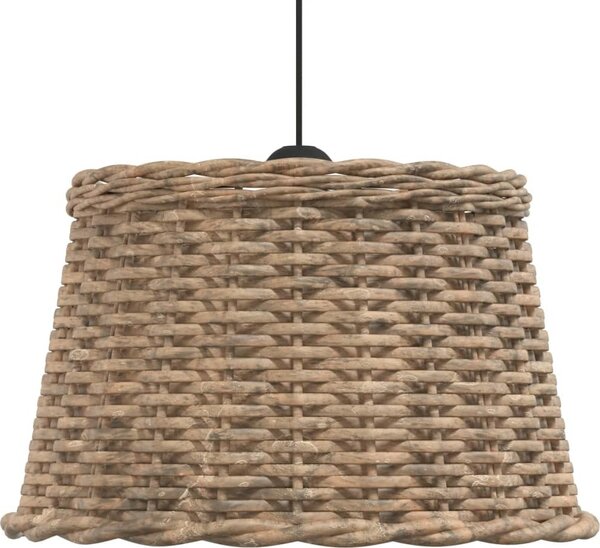 VidaXL Stínidlo na lustr Ø 45 x 28 cm proutěné [364378] Barva: Bílá