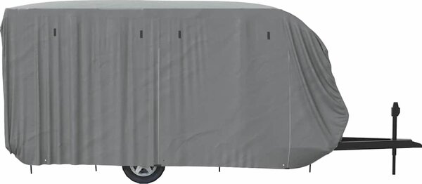 VidaXL Krycí plachta na karavan šedá 550x250x220 cm netkaná textilie [4015866]