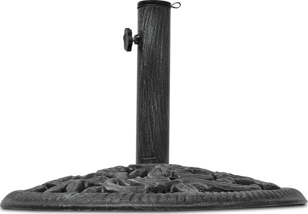 VidaXL Stojan na slunečník litinový 12 kg 48 cm [42171] Barva: Černo-zelená