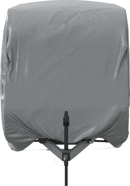 VidaXL Krycí plachta na karavan šedá 550x250x220 cm netkaná textilie [4015866]