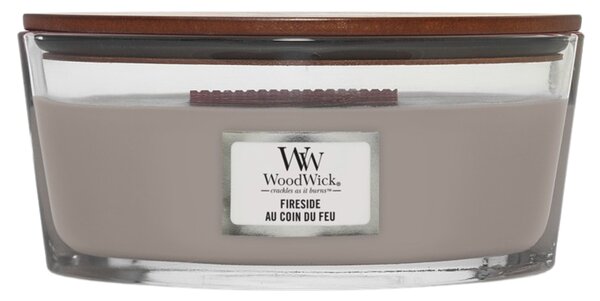 Vonná svíčka WoodWick loď, Fireside