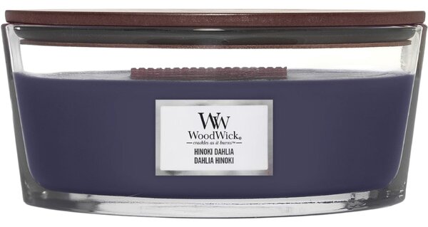 Vonná svíčka WoodWick loď, Hinoki Dahlia