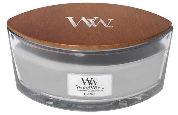 Vonná svíčka WoodWick loď, Fireside