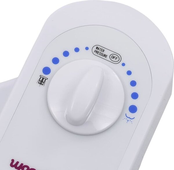 VidaXL Přídavný bidet na toaletní sedátko s jednou tryskou [145290]