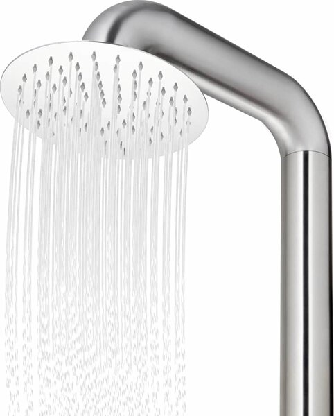 VidaXL Zahradní sprcha 225 cm nerezová ocel [315941]