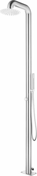 VidaXL Zahradní sprcha 225 cm nerezová ocel [315941]