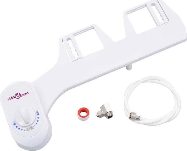 VidaXL Přídavný bidet na toaletní sedátko s jednou tryskou [145290]