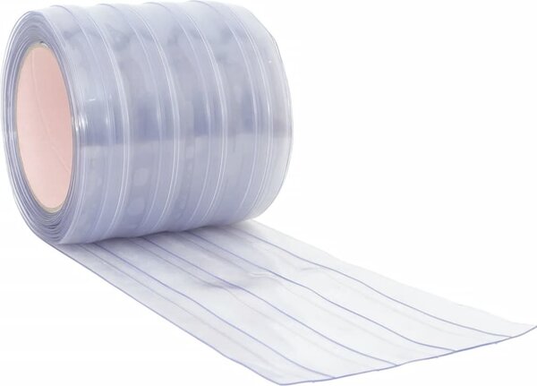 VidaXL Závěs do dveří 200 mm x 1,6 mm 10 m PVC [153860] Barva: transparentní