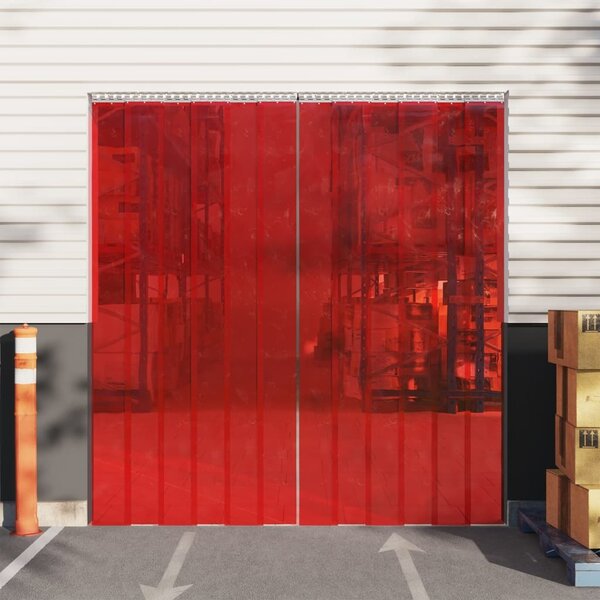VidaXL Závěs do dveří 200 mm x 1,6 mm 10 m PVC [153860] Barva: transparentní