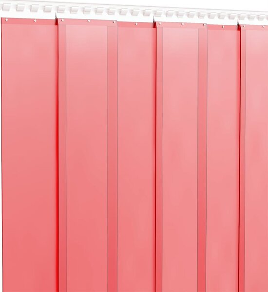 VidaXL Závěs do dveří 200 mm x 1,6 mm 10 m PVC [153860] Barva: transparentní