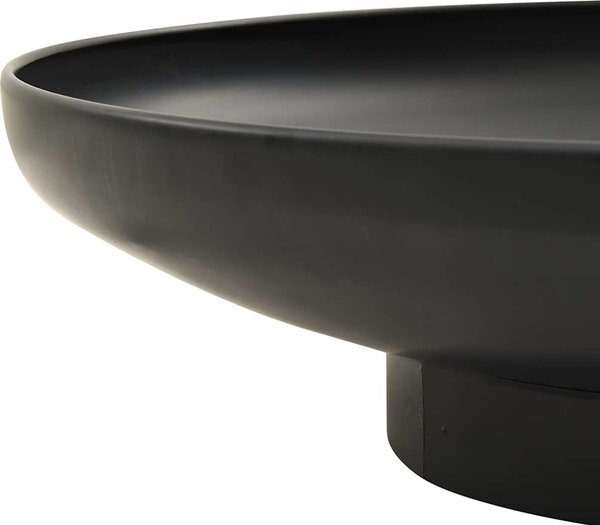 VidaXL Přenosné ohniště 80 cm ocel [313345] Barva: Hnědá
