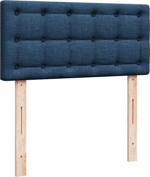 VidaXL Box spring postel s matrací 100 x 200 cm textil [3286999] Barva: Černá