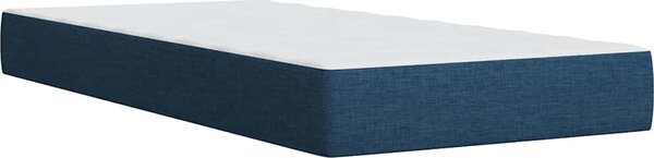 VidaXL Box spring postel s matrací 100 x 200 cm textil [3286999] Barva: Černá