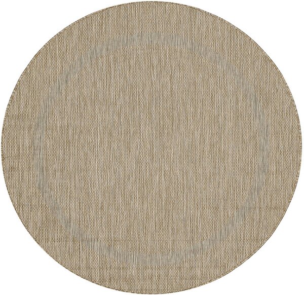 Breno Kusový koberec RELAX kruh 4311 Beige, Béžová, 160 x 160 cm