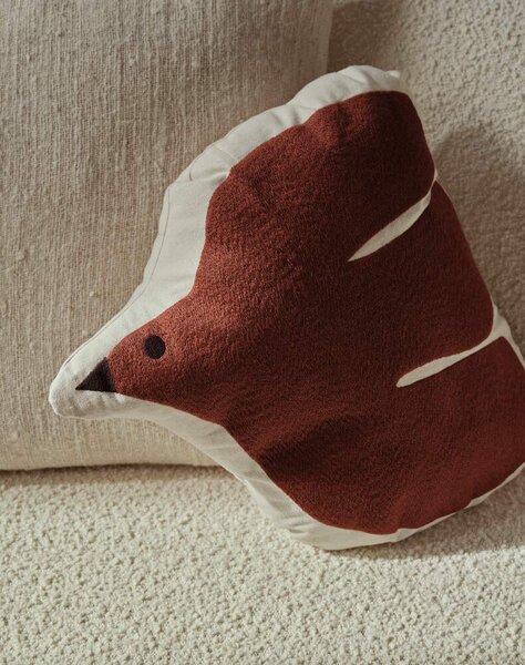 Ferm Living Polštář Swif Bird Cushion, baked clay