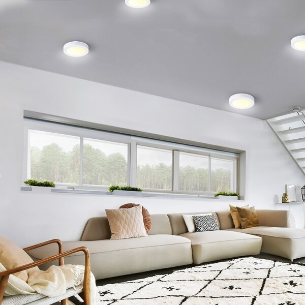 Solight WD170 - LED Stropní svítidlo LED/12W/230V 3000/4000/6000K pr. 17 cm bílá