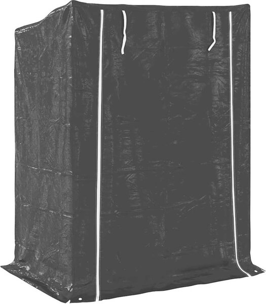 VidaXL Stojan na palivové dřevo s krytem proti dešti 150x100x200 cm [4104955]