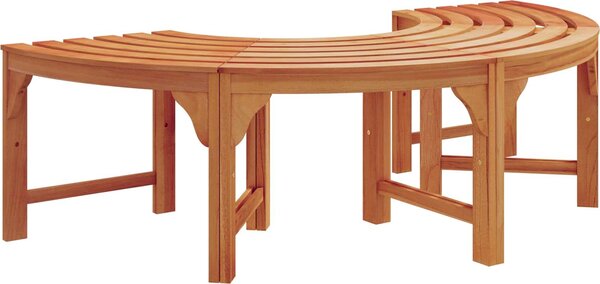 VidaXL Stromová lavička 4 -Seater 160 x 80 x 45cm Přírodní [4108060]
