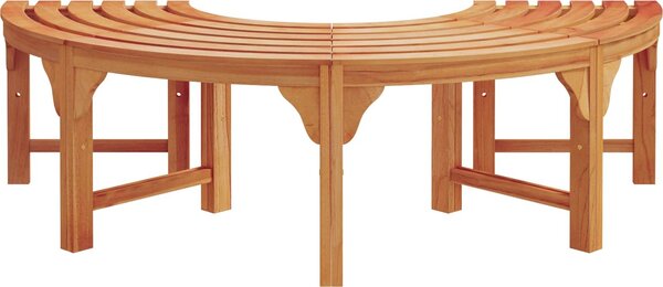 VidaXL Stromová lavička 4 -Seater 160 x 80 x 45cm Přírodní [4108060]