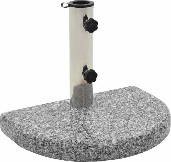 VidaXL Stojan na slunečník 40 x 28 x 4 cm žula [45069] Barva: Černá