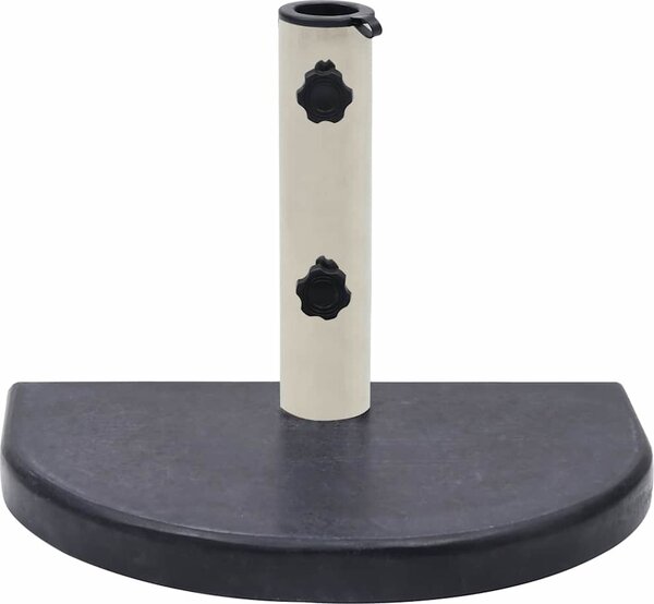 VidaXL Stojan na slunečník 40 x 28 x 4 cm žula [45069] Barva: Černá