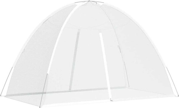 VidaXL Moskytiéra Mongolia s dvířky 220 síťovina 200x120x130 cm [4010042] Barva: Černá