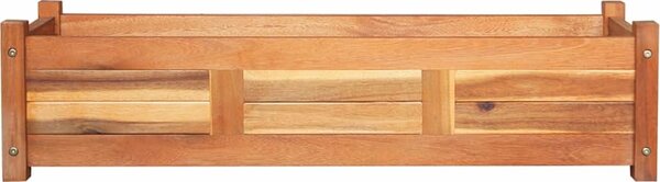 VidaXL Vyvýšené záhony 2 ks akáciové dřevo 100 x 30 x 25 cm [3057522]
